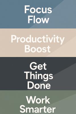 Focus Flow – Productivity Desktop Wallpapers